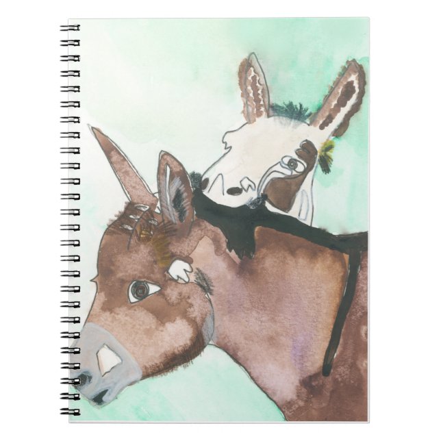 Caderno Espiral Notebook D'Vine Donkey (Frente)