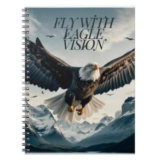 Caderno Espiral Notebook Eagle Vision Spiral