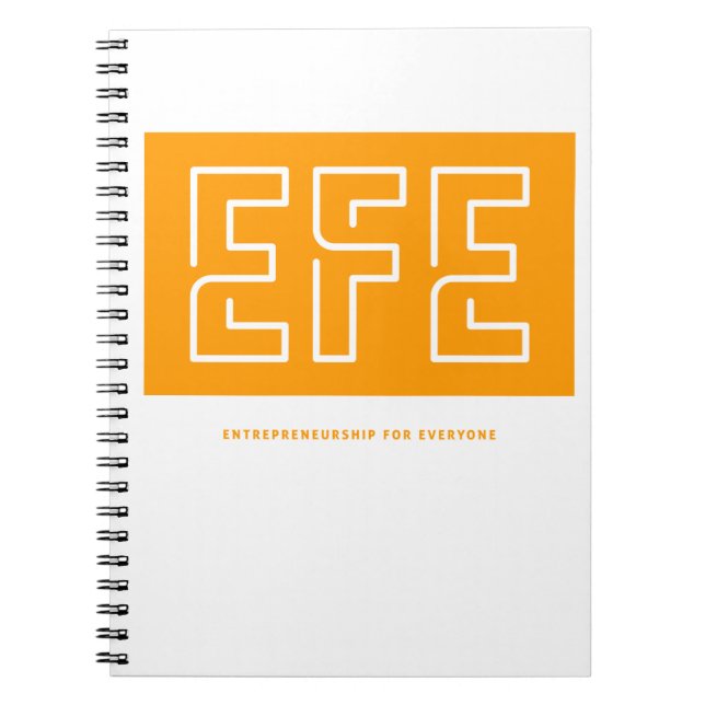 Caderno Espiral Notebook EFE (Frente)