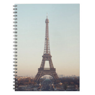 Caderno Espiral Notebook Eiffel Tower Paris