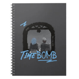Caderno Espiral Notebook | Ekko x Jinx | TimeBomb | Arcane