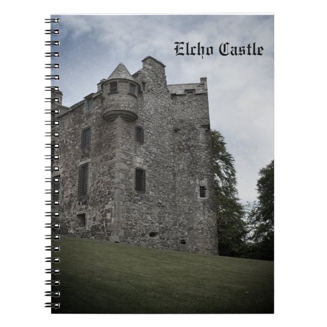 Caderno Espiral Notebook Elcho Castle (Frente)
