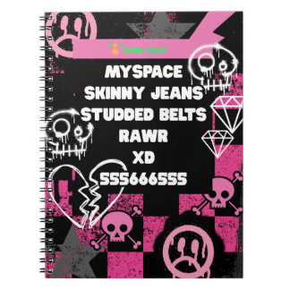 Caderno Espiral Notebook Elder Emo