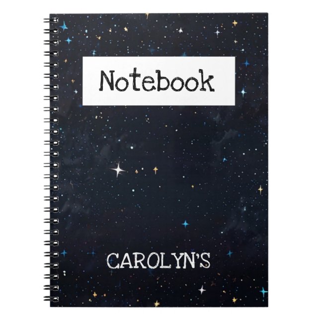 Caderno Espiral Notebook elegante (Frente)