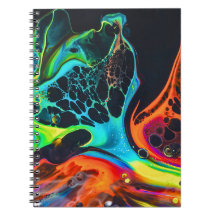 Notebook Elegante Abstrato