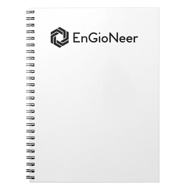 Caderno Espiral Notebook EnGioNeer (Frente)