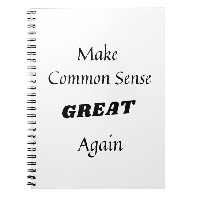 Caderno Espiral Notebook engraçado (Frente)