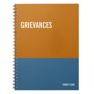 Caderno Espiral Notebook engraçado, Diário humorístico Escrevendo,