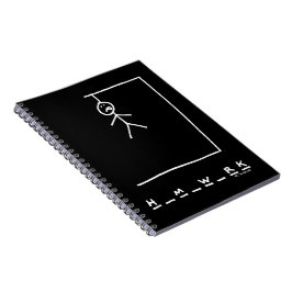 Caderno Espiral Notebook Engraçado Hangman