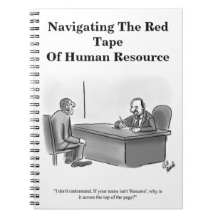 Caderno Espiral Notebook Engraçado para Empresas