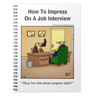 Caderno Espiral Notebook Engraçado para Empresas