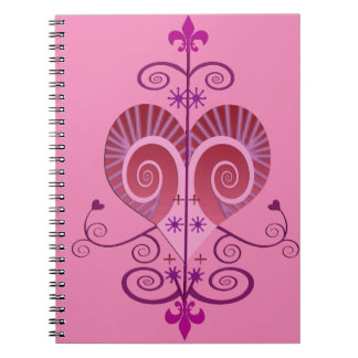CADERNO ESPIRAL NOTEBOOK ERZULI FREDA DAHOMEY VEVE