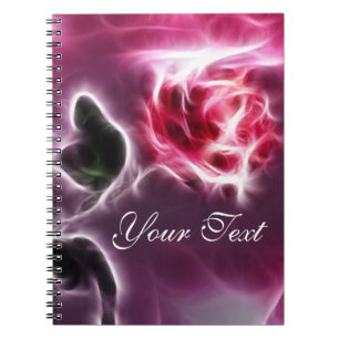 Caderno Espiral Notebook Esoteric Fantasy Rosa Rosa Rosa