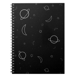 Caderno Espiral Notebook espacial