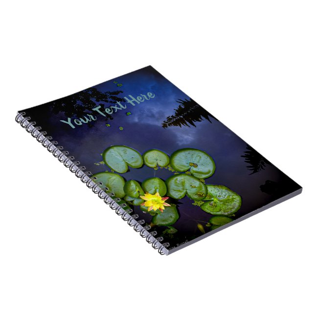 Caderno Espiral Notebook espiral "Abstrato Landscape" (Lado Direito)