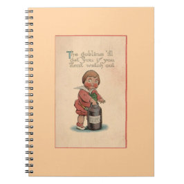 Caderno Espiral Notebook Espiral Antiquado Goblin