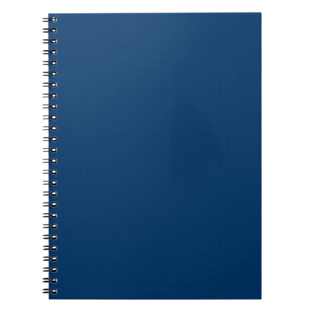 Caderno Espiral Notebook Espiral Azul Midnight - Pedidos em Massa (Frente)