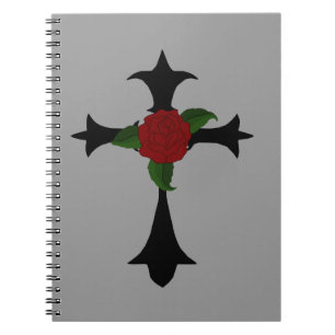 Caderno Espiral Notebook espiral Black Tribal Cross