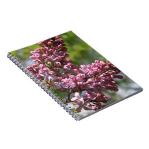 Notebook espiral Blooming Lilacs