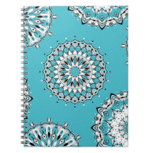 Notebook espiral Blue Mandalas 1