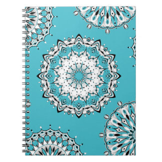 Caderno Espiral Notebook espiral Blue Mandalas 3