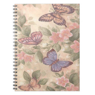 Caderno Espiral Notebook espiral borboleta