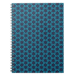 Caderno Espiral Notebook espiral brilhante fractal