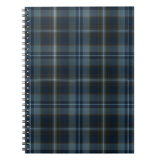 Caderno Espiral Notebook espiral Clan Sverker Tartan (Frente)