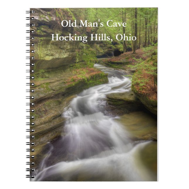 Caderno Espiral Notebook espiral Colinas Ohio Hocking (Frente)