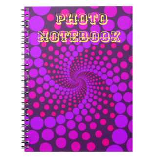 Caderno Espiral Notebook espiral com belos dedos