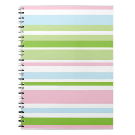 Caderno Espiral Notebook Espiral com Faixa de Pastel