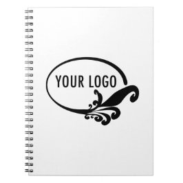 Caderno Espiral Notebook espiral com marca de logotipo de empresa