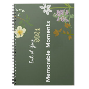 Caderno Espiral Notebook espiral com momentos memoráveis