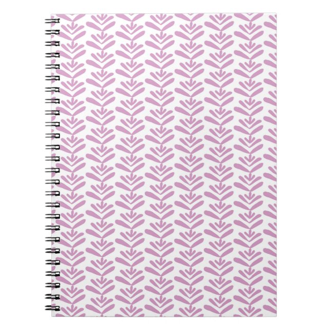Caderno Espiral Notebook espiral com Rosa claro de bloqueio (Frente)