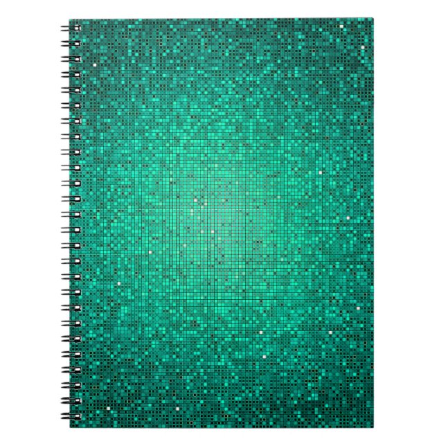 Caderno Espiral Notebook espiral com sequência de falhas de som Di (Frente)