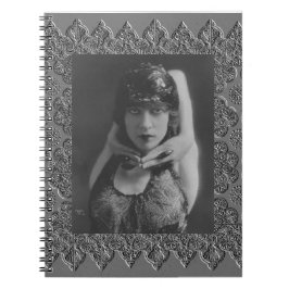 Caderno Espiral Notebook espiral com Vintage Dancer Kyra