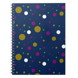 Caderno Espiral Notebook espiral Confetti cromático