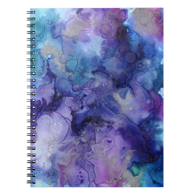 Caderno Espiral Notebook Espiral - Cores d'água (Frente)