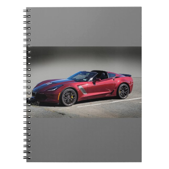 Caderno Espiral notebook espiral corvette (Frente)