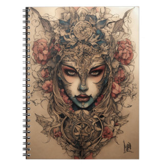 Caderno Espiral "Notebook Espiral da Princesa Curly"