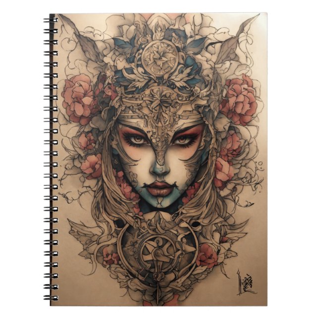 Caderno Espiral "Notebook Espiral da Princesa Curly" (Frente)