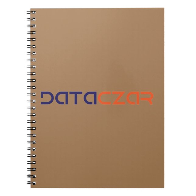Caderno Espiral Notebook espiral de 6,5" x 8,75" (Frente)