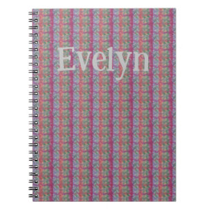 Caderno Espiral Notebook espiral de Abstrato de arte Pastel