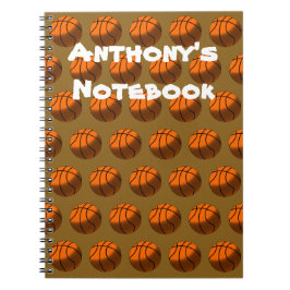 Caderno Espiral Notebook espiral de basquete