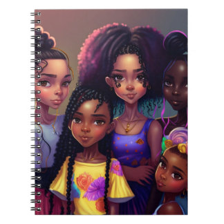 Caderno Espiral Notebook espiral de cobrir de papel macio - Amigos