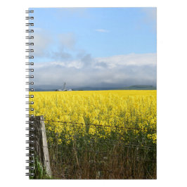 Caderno Espiral Notebook Espiral de Colheita de ouros