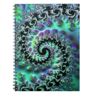 Caderno Espiral Notebook Espiral de Descoberta Mandelbrot