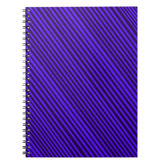 Caderno Espiral Notebook espiral de distribuição roxa (Frente)
