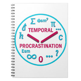 Caderno Espiral Notebook espiral de física engraçado