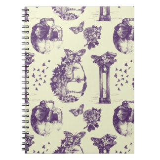 Caderno Espiral Notebook espiral de ilusão óptica